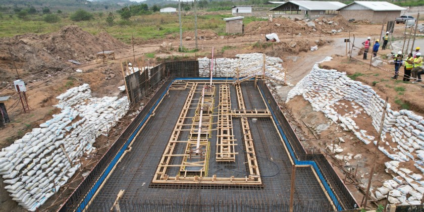 Mradi wa Ujenzi wa kituo cha kusukuma maji (Pump house) eneo la Butimba unaendelea kutekelezwa kwa kasi, Mradi unatekelezwa ili kuboresha mfumo wa usambazaji maji katika Jiji la Mwanza